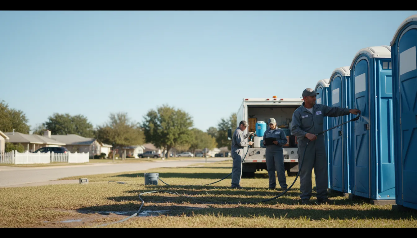 Long-Term Portable Toilet Rental in Spirit Lake, ID near me